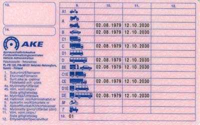 Suomessa Käytössä Olevat Ajokorttimallit | Ajokortti-info